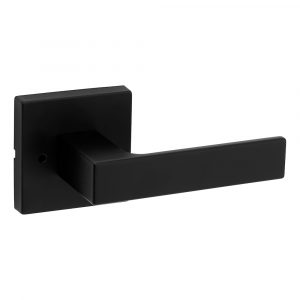 Black door locks Square